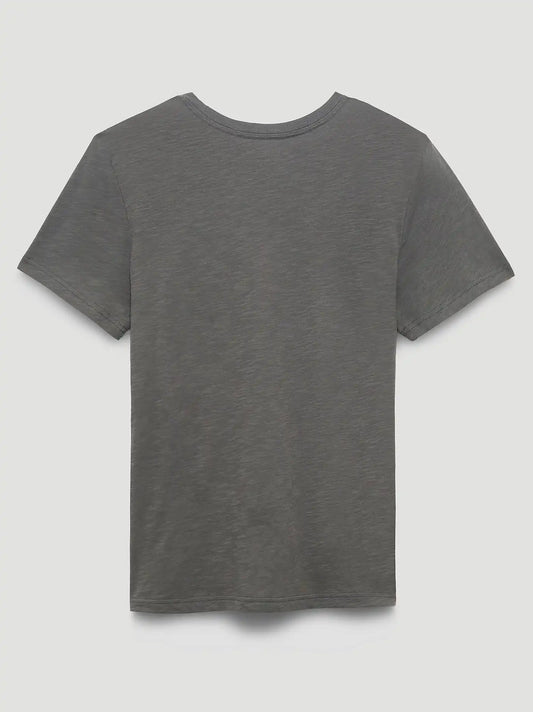 Curly Logo Reg Fit Graphic Tee in Graphite