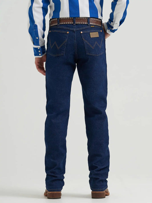 Wrangler® Cowboy Cut® Bootcut Stretch Regular Fit Jean in Navy