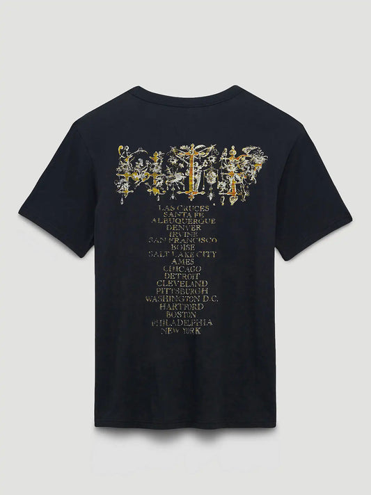 Tragically Hip Gargoyle Graphic T-Shirt in Washed Black