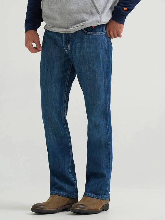Wrangler® FR Flame-Resistant Vintage Boot Jean in Midstone