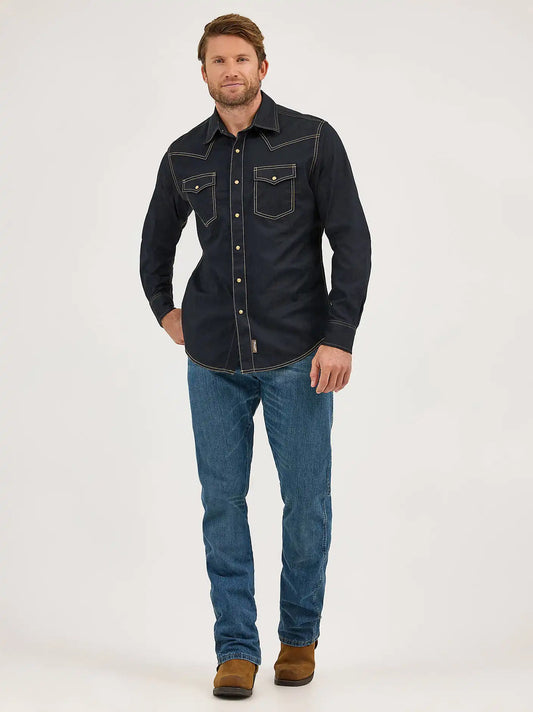 Men's Wrangler Retro® Relaxed Fit Bootcut Jean in TB Wash