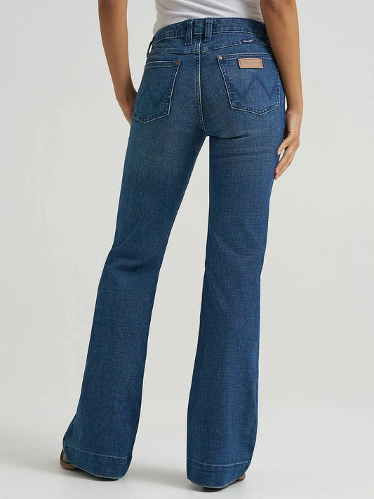 Women's Wrangler Retro® Mae Wide Leg Trouser Jean in Sophia