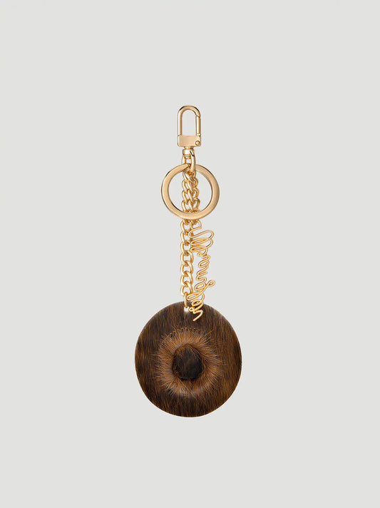 Western Spirit Bag Charm:Dark Brown:One Size: