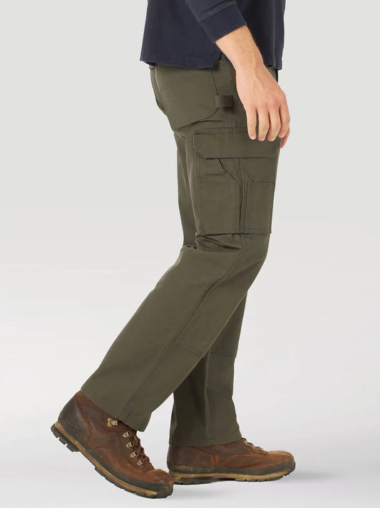 Wrangler Workwear Cargo Pant in Loden