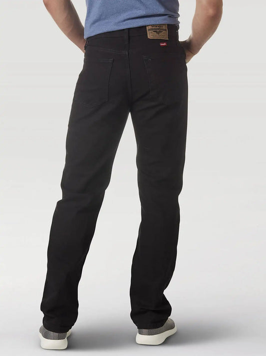 Wrangler® Five Star Premium Performance Series Regular Fit Jean in Black