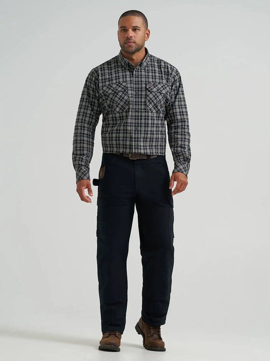 Wrangler RIGGS Workwear® Lined Ripstop Ranger Pant in Black