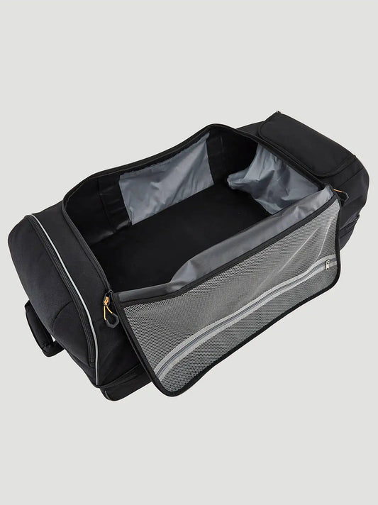 ATG 36 Inch 2 Section Rolling Duffel Bag:Black:One Size: