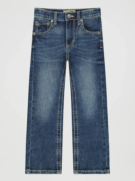 Boy's Wrangler® 20X® Vintage Bootcut Slim Fit Jean (4-7) in Midland