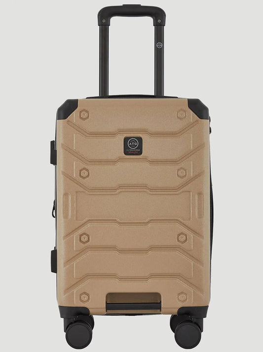ATG Hardside Set with Packing Cubes:Tannin/Black:One Size: