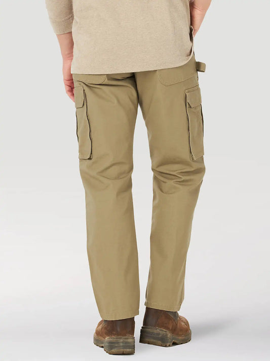 Wrangler Workwear Cargo Pant in Bark