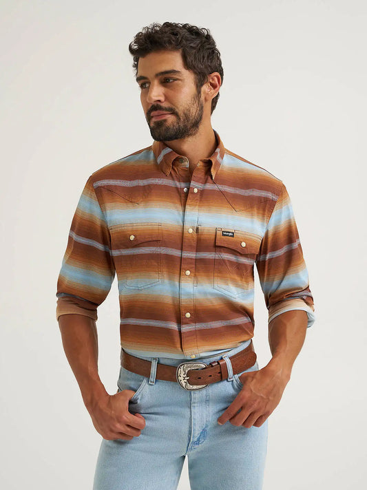 Wrangler All Terrain Gear Men's Technical Shirt in Multi