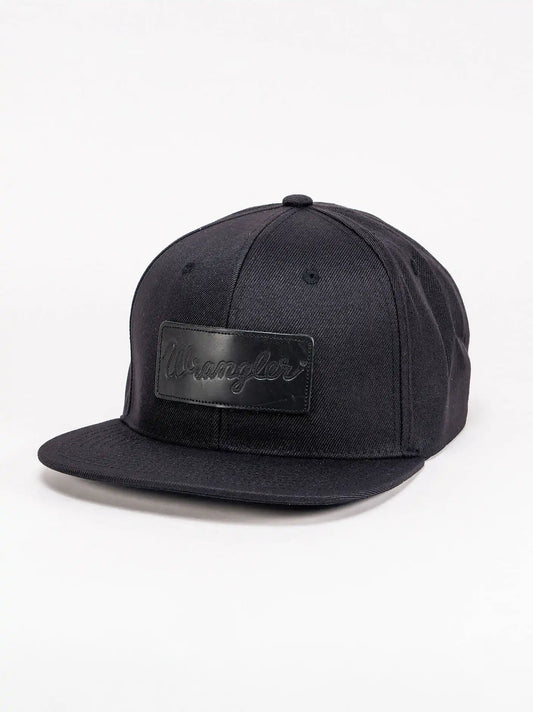 Logo Patch Baseball Cap:Black:One Size
