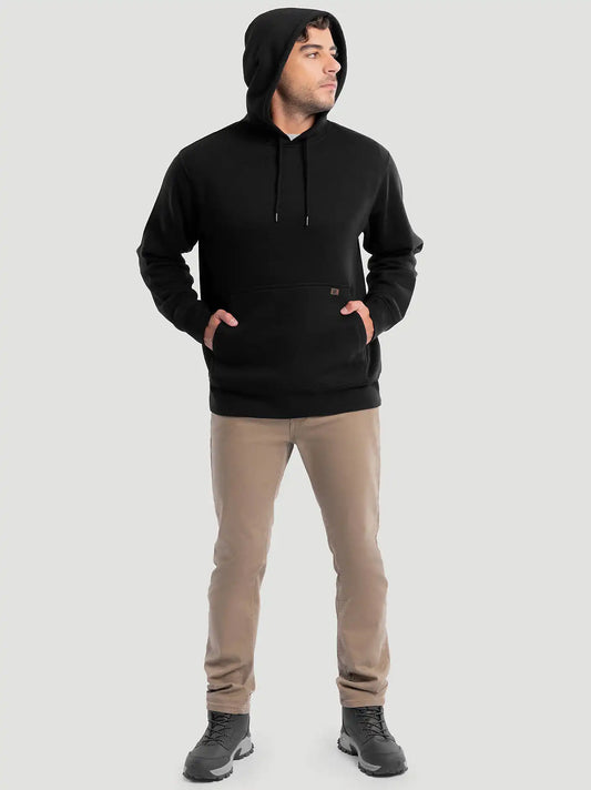 Men's RIGGS Workwear® Front Pocket Hoodie in Black
