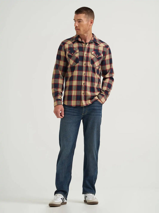 Wrangler® Five Star Premium Performance Series Regular Fit Jean in Holland Blue