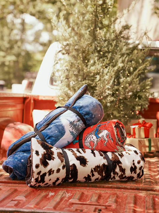 Wrangler Sleeping Bag:Blue:One Size