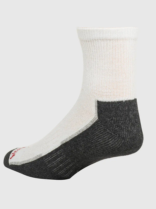 Mens Ankle Socks (6-Pack):White:ONE SIZE