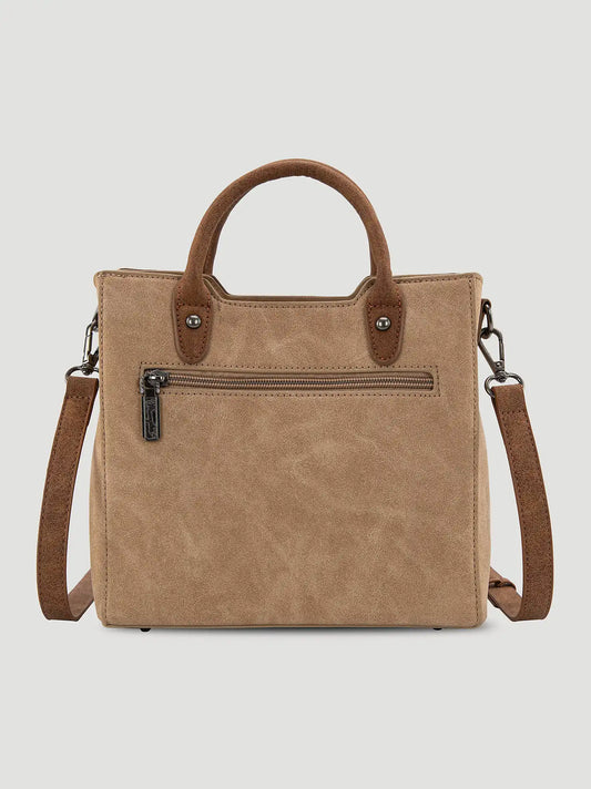 Small Braid Trim Tote:Tan:One Size