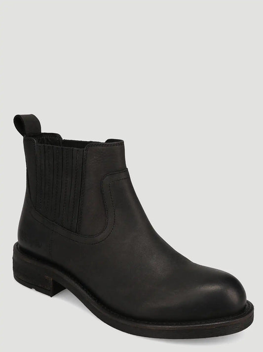 Women's Desiree Round-Toe Chelsea Bootie in Black