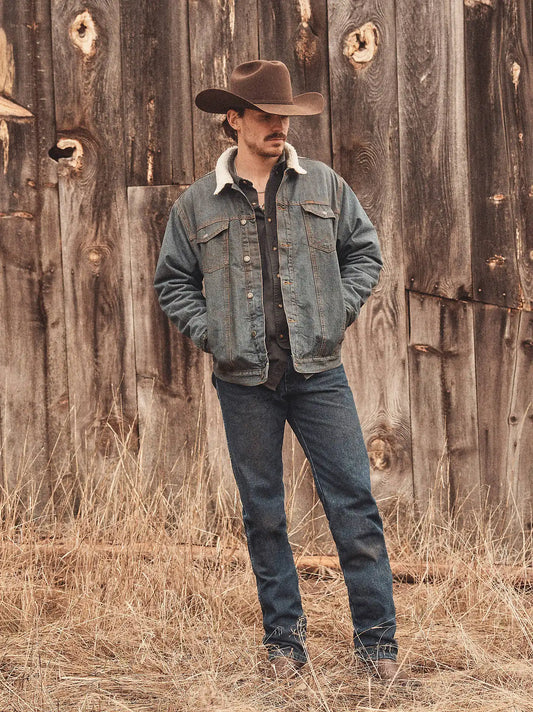 Wrangler® Cowboy Cut® Original Fit Jean in Dark Stone