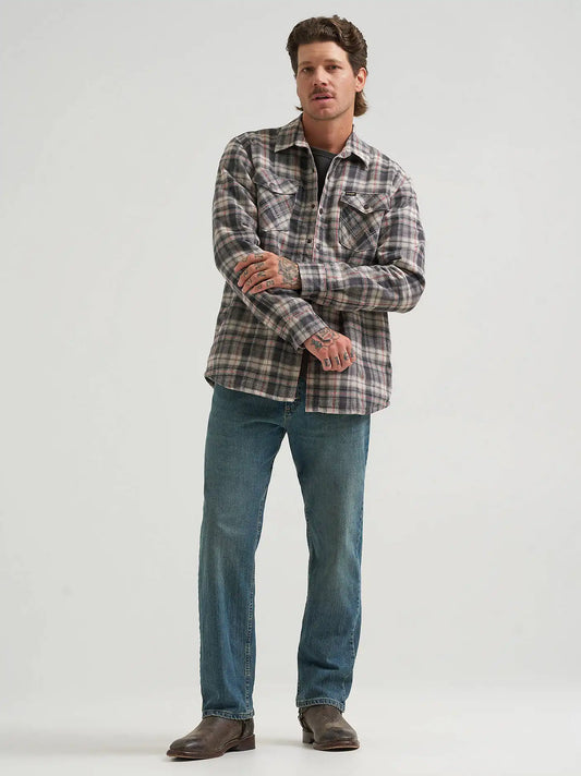 Men's Relaxed Fit Flex Jean in Grey Tint