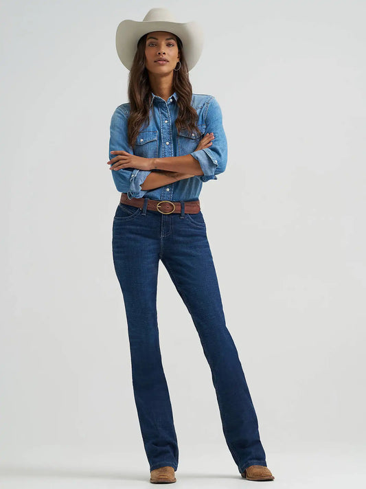 Women's Wrangler® Ultimate Riding Jean Q-Baby in Boot Scootin