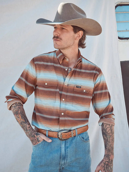 Wrangler All Terrain Gear Men's Technical Shirt in Multi