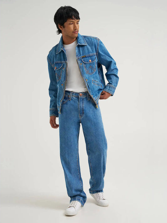 Men's Super Wrangler® Loose Straight Jean in Cowboy Fade