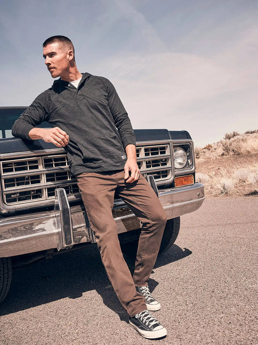 Men's Five Star Premium Flex Taper Twill Jean in Delicioso