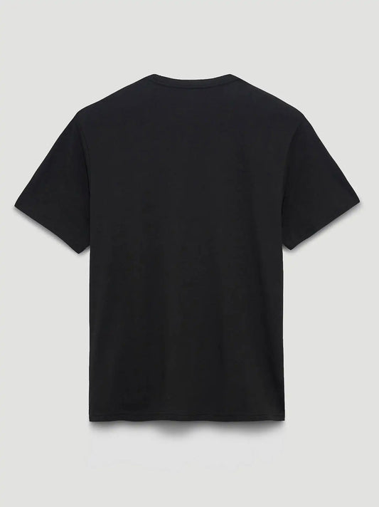 Star Spangled Logo Graphic T-Shirt in Jet Black
