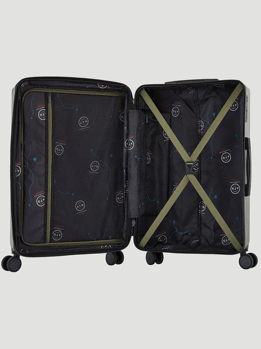 ATG 22 Inch Hardside Rolling Carry-On:Winter Moss/Black:One Size: