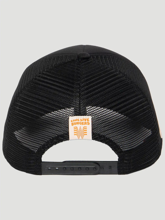 Whataburger Turtle Trucker Hat:Black:One Size