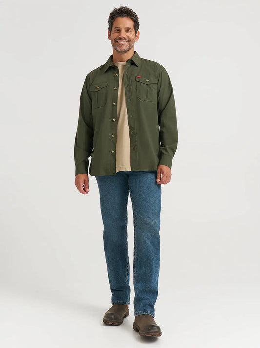 Wrangler® Five Star Premium Performance Series Regular Fit Jean in Gravel