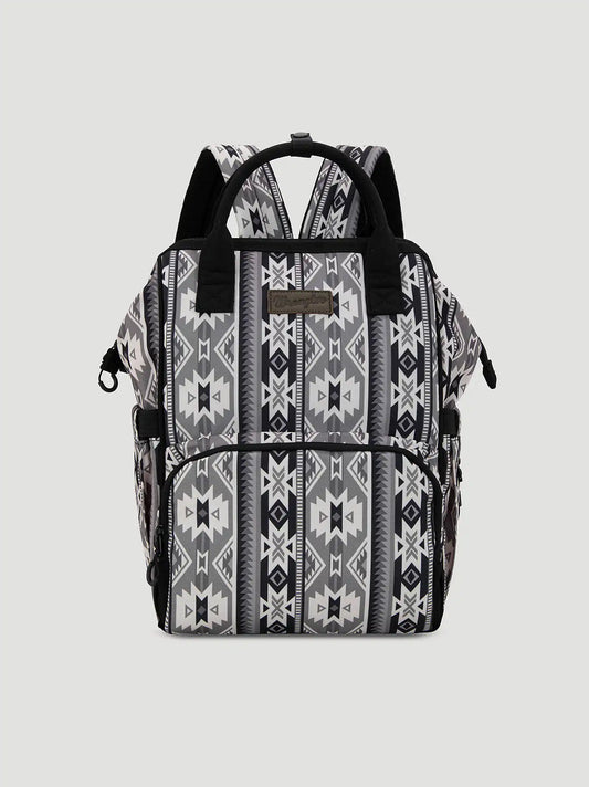 Southwest Print Backpack:Grey:One Size