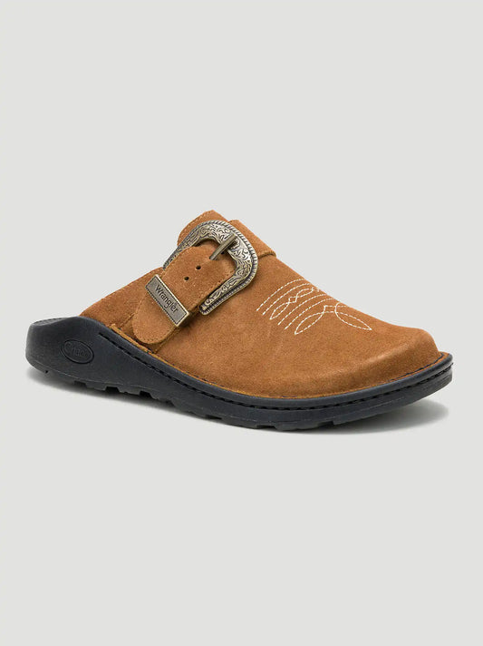 Chaco x Wrangler Men's Suede Clog:Saddle:14
