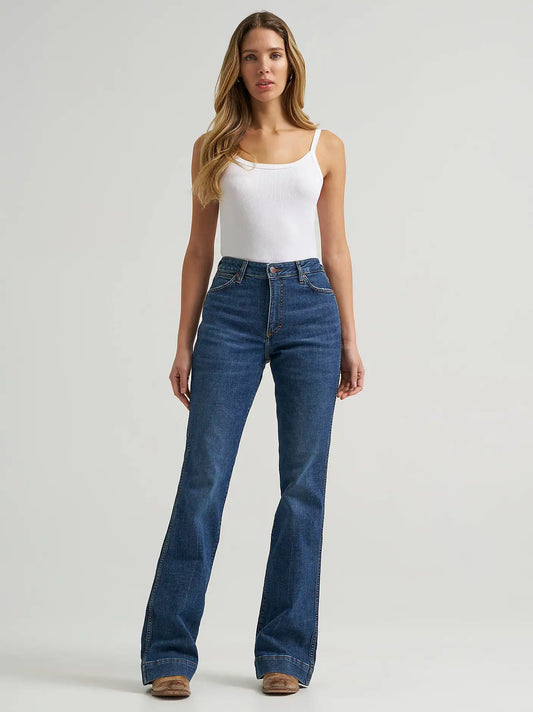 Women's Wrangler Retro® Bailey High Rise Trouser Jean in Sara