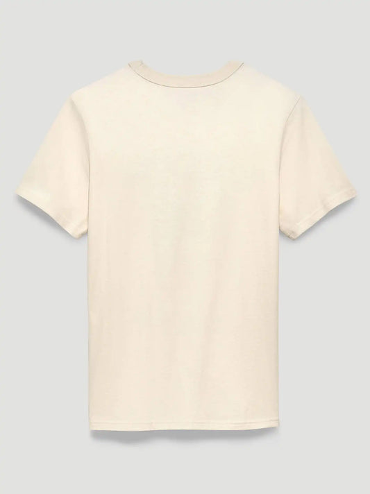 Waylon Jennings Flags Graphic T-Shirt in Marshmallow