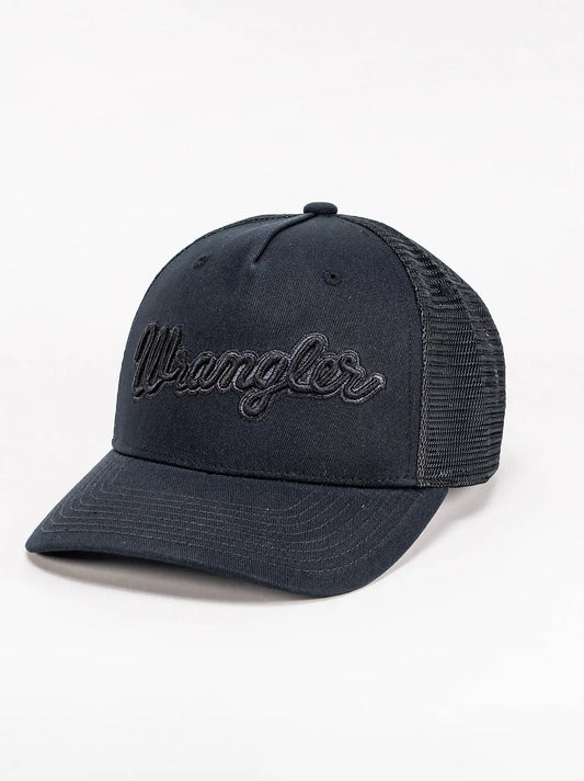 Logo Bill Stitch Baseball Cap:Black:One Size