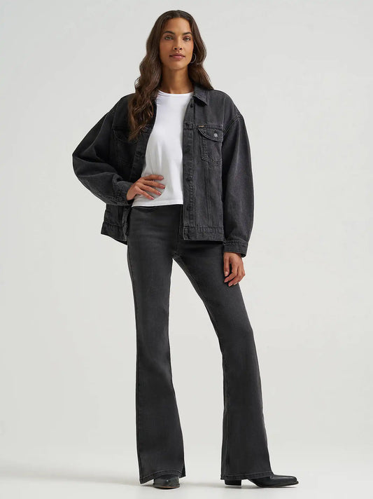 Women's Wrangler® Fierce Flare Jean in Black