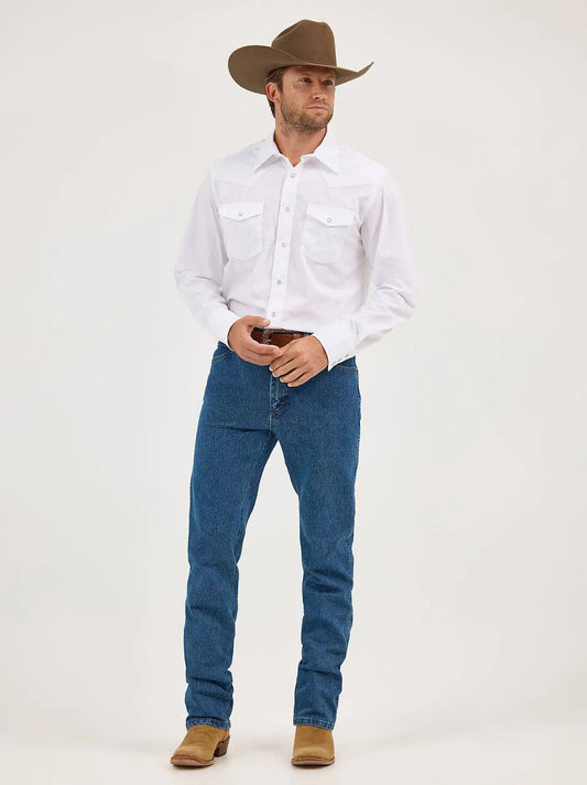 Premium Performance Cowboy Cut® Advanced Comfort Wicking Regular Fit Jean in Vintage Stone