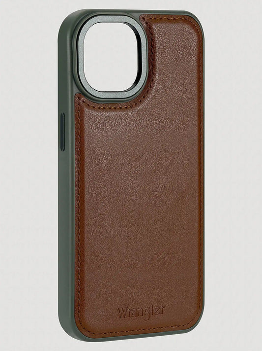 Smartphone Leather Case:Brown:15