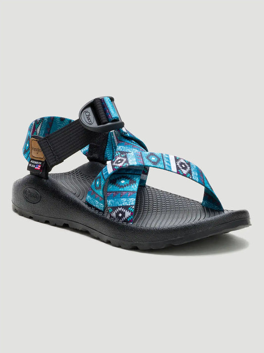 Chaco x Wrangler Women's Mega Z Checotah Classic Sandal in Checotah Bluebird