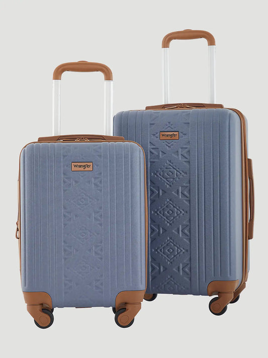 Expandable Hardside Spinner Luggage Set:Vintage Indigo:One Size: