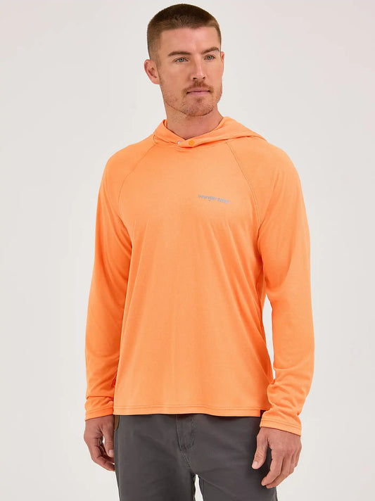 Wrangler RIGGS Workwear® Technical Sun T-Shirt in Vibrant Orange