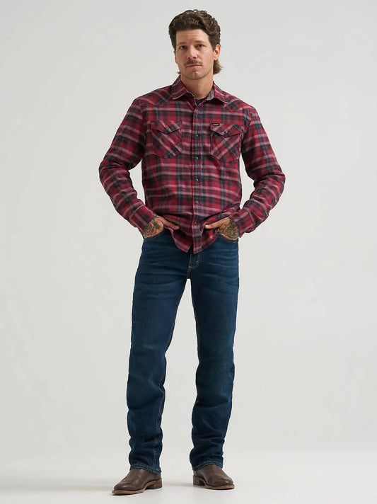 Men's Regular Fit Flex Jean in Blackened Indigo