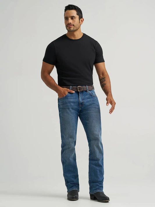 Men's Wrangler Retro® Slim Fit Bootcut Jean in Harris